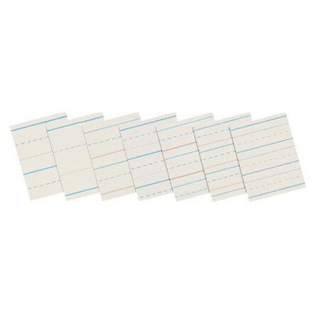 Pacon Zaner-Bloser Broken Midline Papers-1/2 x 1/4 Long PACZP2612